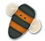 1215L Large Prairie Bee- Just Another Button Co