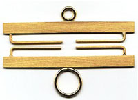 Satin Brass Bellpull Hardware
