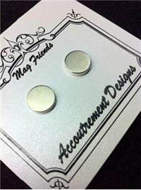 2 Pair of 10 x 2mm Round Magnets