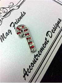 Glamorous Candy Cane Magnet Set