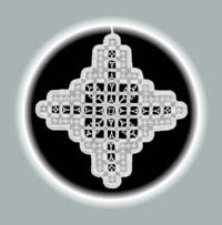 Hardanger Snowflake Ornament
