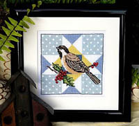 Star Quilt & Bird