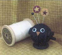 Bobbie Blackbird Button Buddy