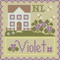 Cottage Flower - Violet  