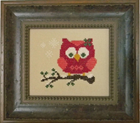 Red Holiday Owl