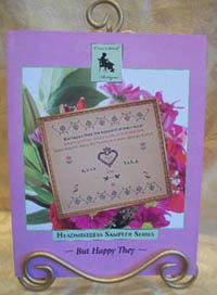 But Happy They Wedding Sampler