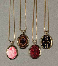 Needlepoint Necklaces I