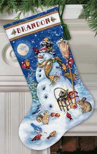 Snowman & Friends Stocking Kit