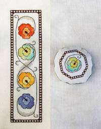 Violets Bookmark & Ornament