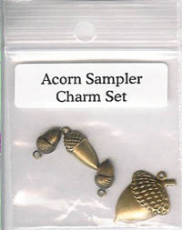 Acorn Sampler Charm Set
