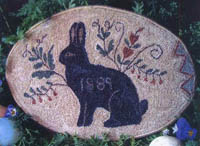 Antique Chalk Rabbit