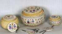 3 Baskets Sewing set