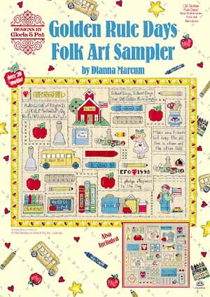 Golden Rule Days Folk Art Sampler