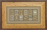 Mini Block - Horses
