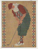 Santa Golfer