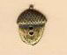 HSEOB11 - Old Brass Acorn Homespun Elegance Button