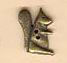 HSEOB17 - Old Brass Squirrel Homespun Elegance Button