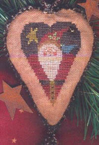 2006 Santa Ornament - From The Heart