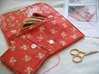 Traveling Stitcher Project Keeper & Needlebook