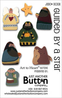 Guided By A Star Button Card