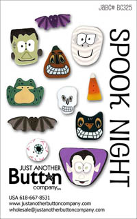 Spook Night Button Card