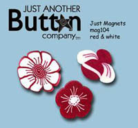Just Magnets -Red & White