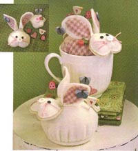 Cottontail - A Make-Do Pincushion Kit