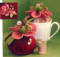 Love Me, Love Me Not - A Make-Do Pincushion Kit