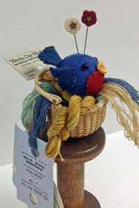 Bonnie Bluebird Pincushion Kit