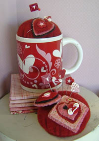 Be Mine - A Make-Do Pincushion Kit