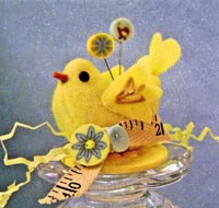 Little Birdie - An Impressionable Pincushion Kit