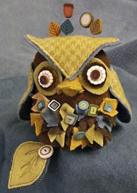 J. Edgar Owl Pincushion Kit
