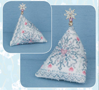Winter Hearts Humbug & Snowflake Pin
