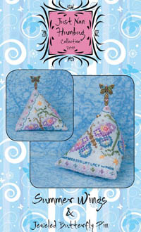 Summer Wings & Jeweled Butterfly Pin