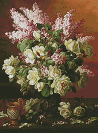 Lilacs & Roses