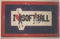 I Love Softball