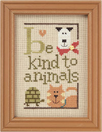 Be Kind To Animals Green Flip-It