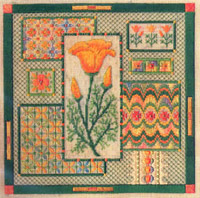 California Poppy Collage