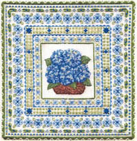Blue Hydrangeas