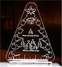 Christmas Tree Thread Palette