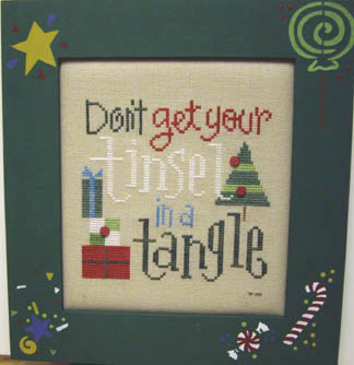 SHOP MODEL-DON'T GET YOUR TINSEL IN A TANGLE