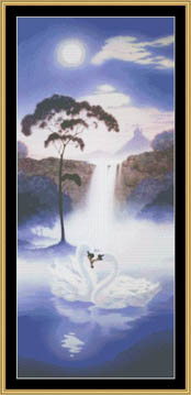 A Swan Waterfall