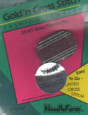 Oval Pin Silver n Cross