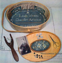 Ackworth Variations Part 3 - Shaker Box Decoration & Pincushion