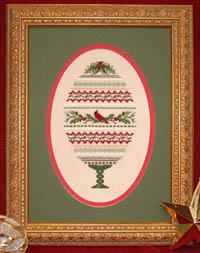 Christmas Cardinal Egg