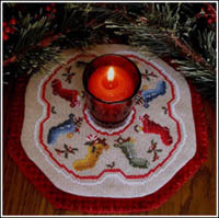 Little Candle Mats - Stockings