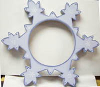 Snowflake Shaped Frame