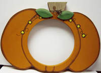 Pumpkin Shaped Frame