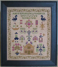 1818 Sampler Reproduction