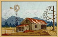 Barn & Windmill